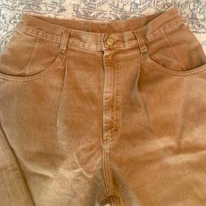 LLBean Women’s Brown denim jeans in size 14